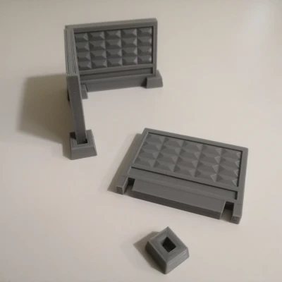 Tường bê tông kiểu Xô Viết