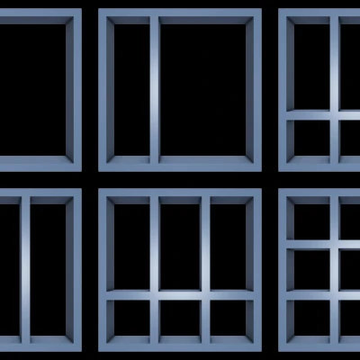 Kệ treo tường - Bộ sưu tập 6 mẫu