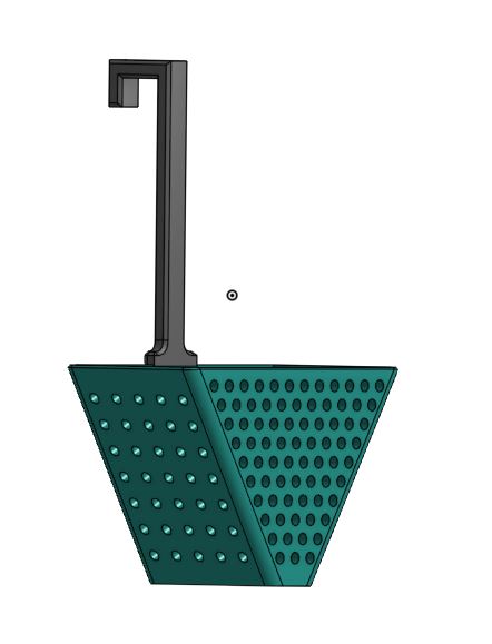 Máng cho ăn giun huyết dạng treo