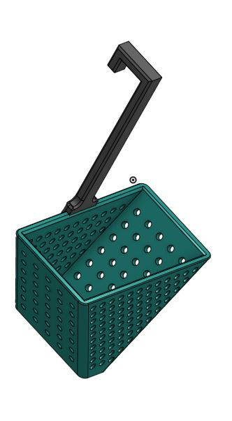 Máng cho ăn giun huyết dạng treo