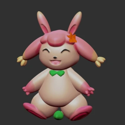 Mô hình 3D Floppi Palworld