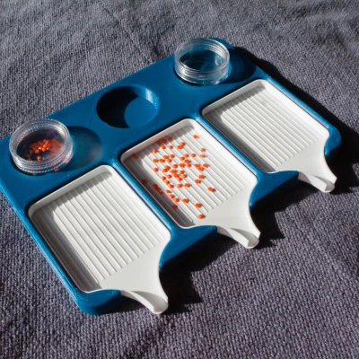 Khay và Hộp Đựng Tranh Đính Đá