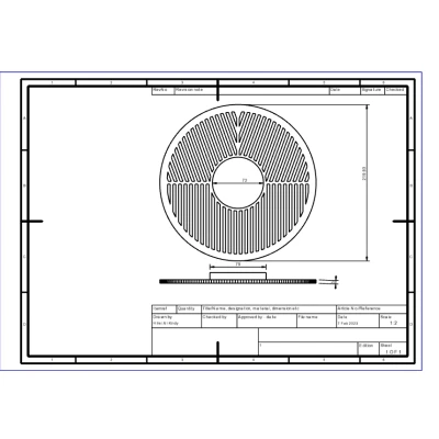 Mặt Nạ Bahtinov Celestron 8"