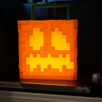 Giỏ kẹo / Đèn bí ngô Minecraft