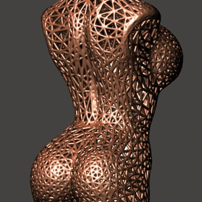 Tượng Phụ Nữ Voronoi Kiểu 2