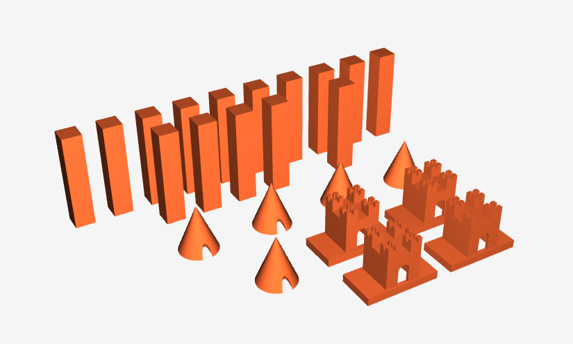 Bộ quân Catan - Lâu đài & Lều Teepee