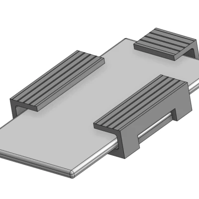 Kệ Đựng Laptop Dưới Bàn (Băng dính 3M hai mặt)