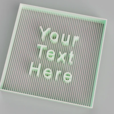 Biển Thiết Kế Dây (Chữ Tùy Chỉnh)