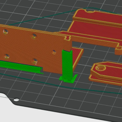 Bộ đổi đầu phun nhanh Sprite và ray tuyến tính trục X