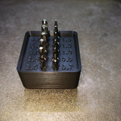 Khay lục giác cho mũi khoan 4mm