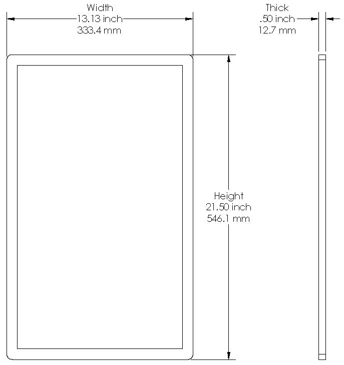 Giá Đỡ Màn Hình Chế Độ Dọc