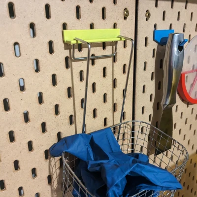 Giá Treo Rổ Cho Tấm Pegboard Skadis