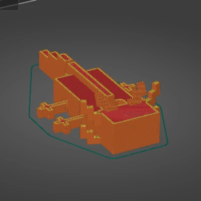 Rìu Minecraft Axolotl Khớp nối