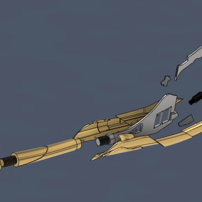 Mô hình Loki's Scepter (Phiên bản MCU ngắn)