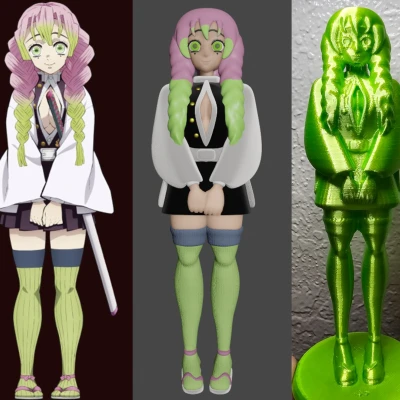 Mô Hình Mitsuri Kanroji