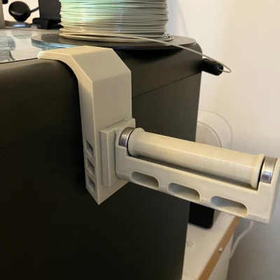 Giá Đỡ Cuộn Dây Nhựa Gắn Bên Hông Máy In 5M Pro