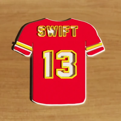 Mô Hình Áo Đấu Chiefs Taylor Swift - Trang Trí Nhà Cửa