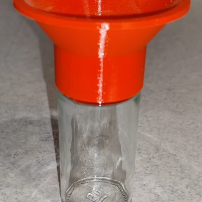 Phễu Vặn Vô Hũ Gia Vị - Screwable Funnel for Spice Jars