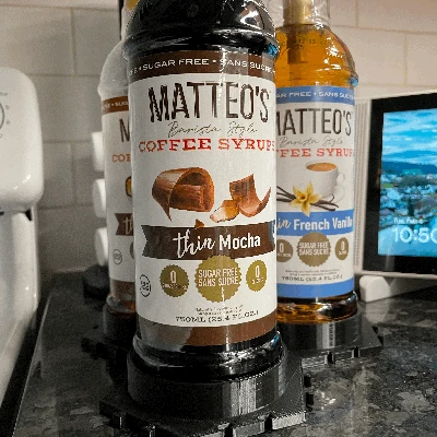 Đế Modul Cho Chai Syrup Cà Phê