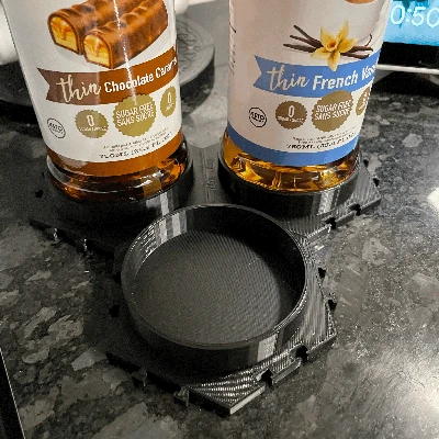 Đế Modul Cho Chai Syrup Cà Phê