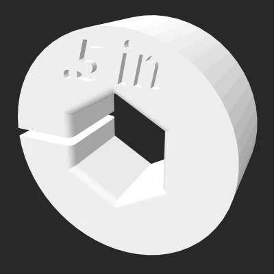 Spacer FRC cho thanh lục giác (0.5in)