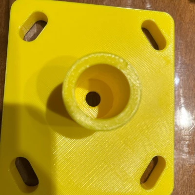 Tấm Gắn Bánh Xe cho Lốp Khí Nén Haul Master 10" dùng Ống ren Maker Pipe