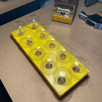 Hộp đựng bóng đèn BA15s theo chuẩn Gridfinity