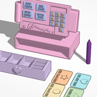 Máy Tính Tiền Đồ Chơi