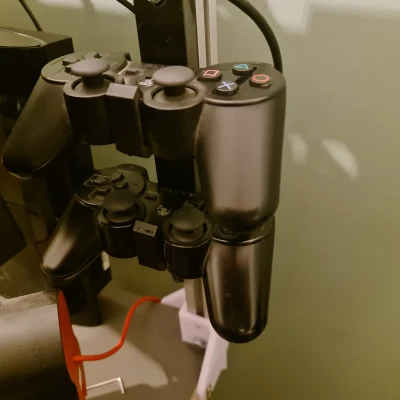 Giá đỡ 2 Tay cầm PS3 gắn tường hoặc thanh nhôm 20x20