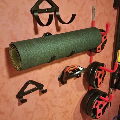 Giá treo thảm Yoga/Con lăn Foam