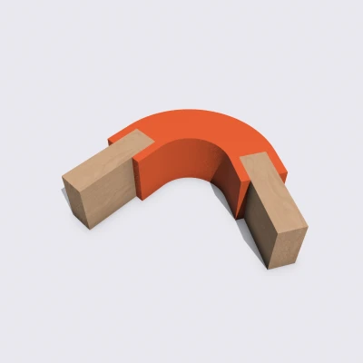 Góc tam giác đều ván ép 9mm + Tệp STEP