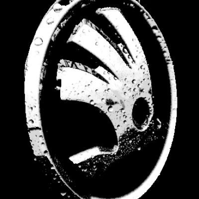 Logo Skoda "Tranh Sơn Dầu Filament"
