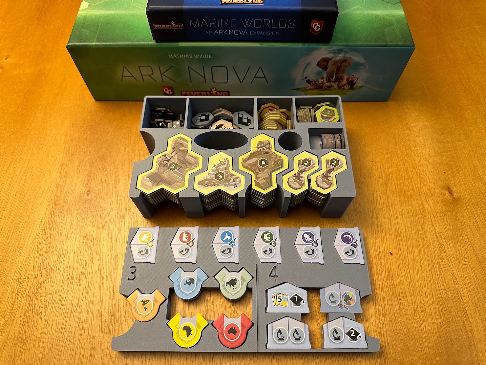 Insert cho Ark Nova và Marine Worlds