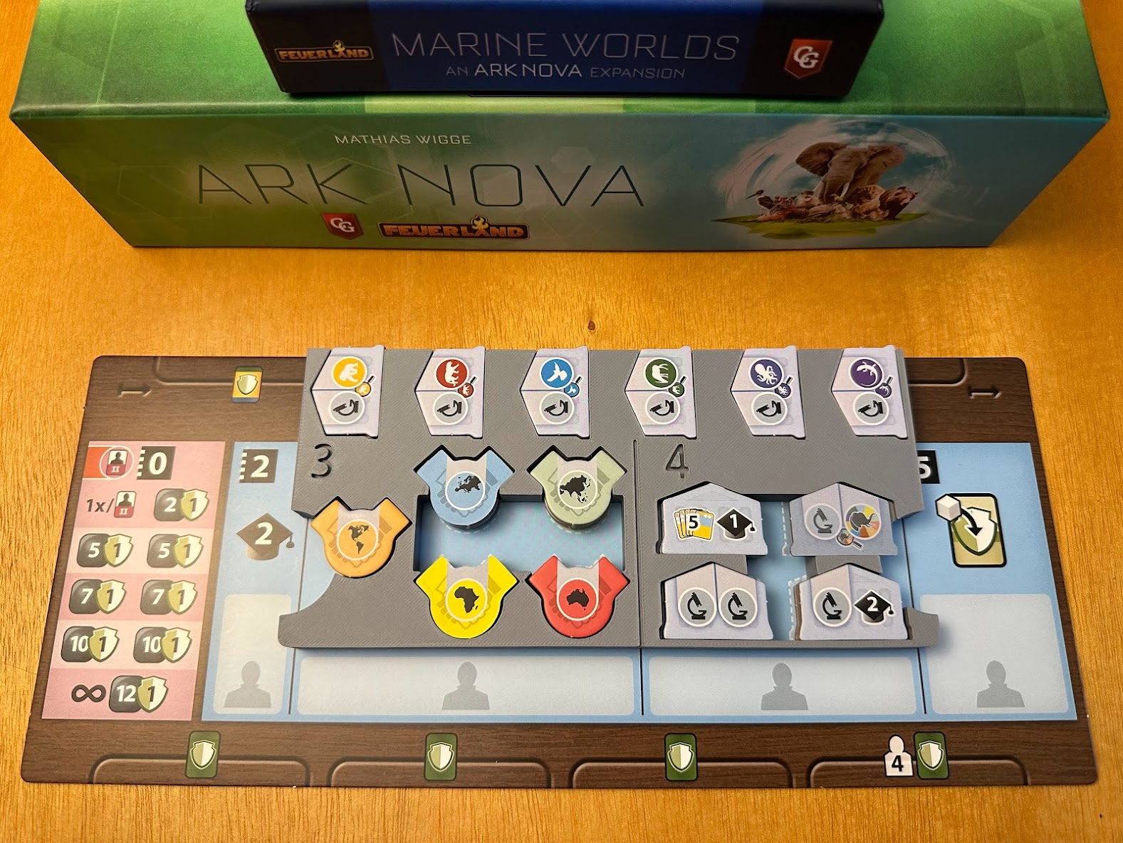 Insert cho Ark Nova và Marine Worlds
