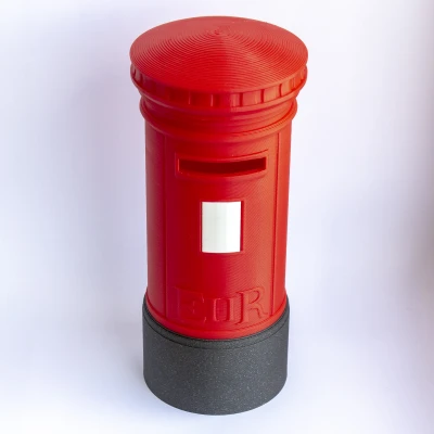 Hộp Tiết Kiệm Kiểu Bốt Điện Thoại Anh Cổ Điển - Quà Tặng