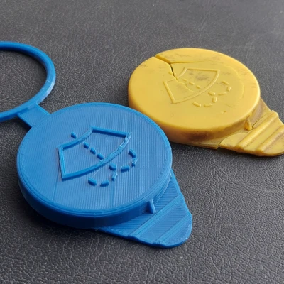 Mô hình nắp bình nước xe hơi in 3D