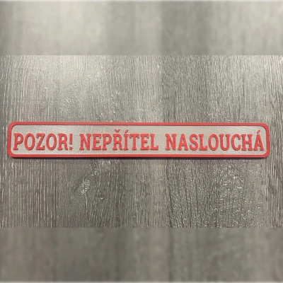 Tấm Biển Chú Ý! Kẻ Địch Đang Lắng Nghe