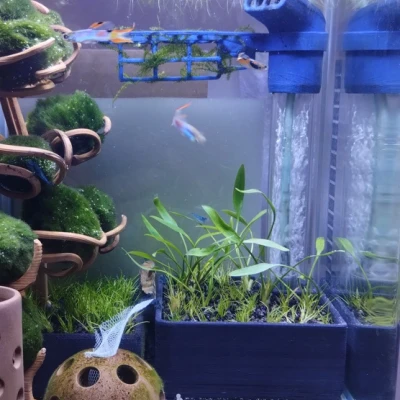 Bộ lọc dưới nền cho hồ cá / Undergravel filter for aquarium