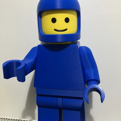 Mũ Bảo Hiểm Phi Hành Gia Cho Mô Hình Mega Lego Kiểu (Tỷ lệ 10:1)