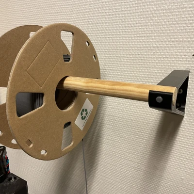 Giá Treo Cuộn Dây Filament Lên Tường