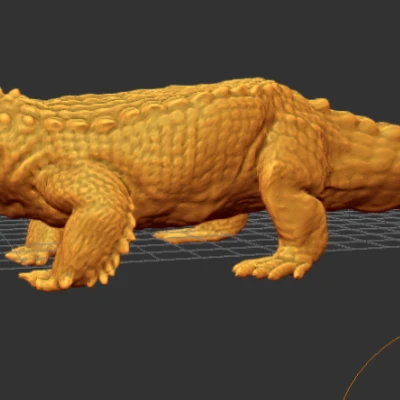 Mô Hình Deinosuchus Hatcheri - Cá Sấu Khổng Lồ Cổ Đại