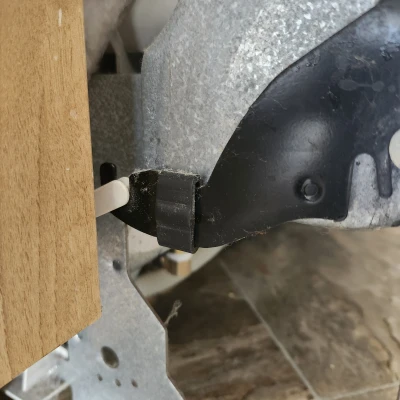 Ống bọc chống trượt cửa máy rửa chén Whirlpool Quiet Partner IV