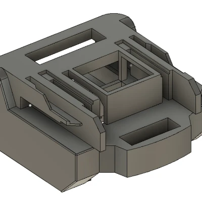 Bộ Chuyển Đổi Pin Từ Parkside X20 Sang Makita 18v | Thân Mở Rộng | Parametric | F3D