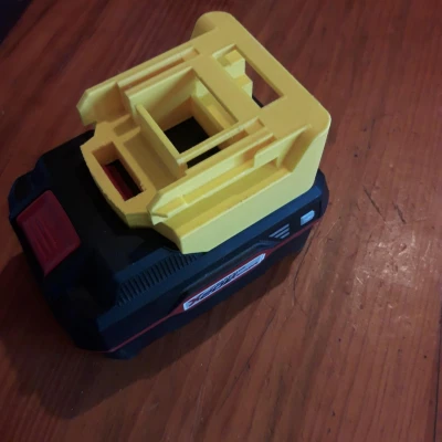 Bộ Chuyển Đổi Pin Từ Parkside X20 Sang Makita 18v | Thân Mở Rộng | Parametric | F3D