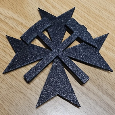 Huy hiệu Grubenwehr cho Lưới Tản Nhiệt Ô Tô