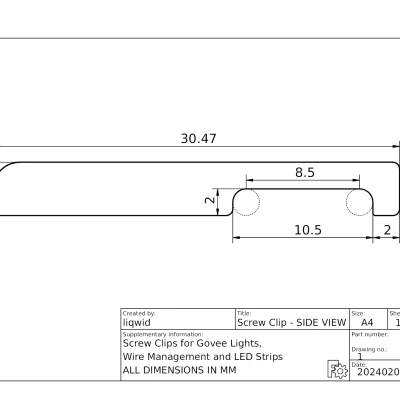 Kẹp Vít Gắn Đèn Govee, Quản Lý Dây & Dải LED