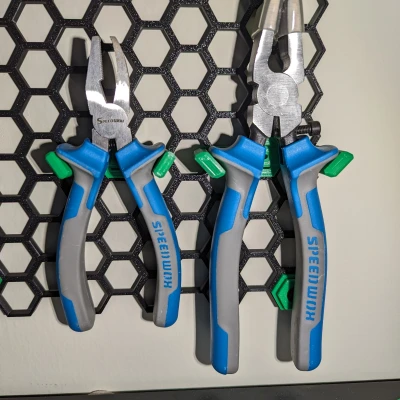 Giá kềm cho tường lưu trữ honeycomb