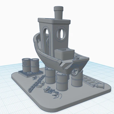 Xưởng đóng tàu cho Benchy!