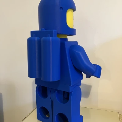 Bình khí cho Minifigure kiểu Lego cỡ lớn (tỷ lệ 10:1)