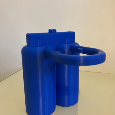 Bình khí cho Minifigure kiểu Lego cỡ lớn (tỷ lệ 10:1)